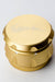 Genie quality aluminium 4 parts cutting edge grinder-Gold-3709 - One Wholesale
