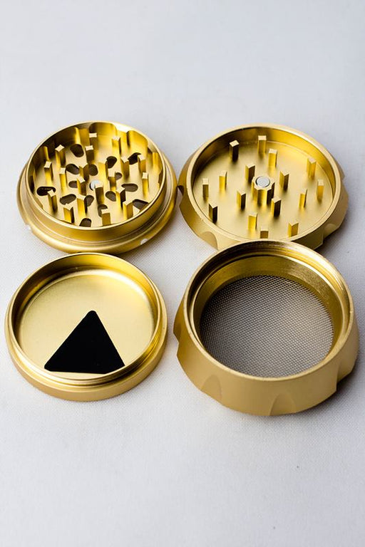 Genie quality aluminium 4 parts cutting edge grinder Regular Grinder ONE