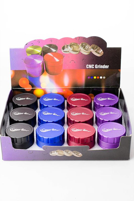 Genie High Quality 4 parts aluminium grinder display Display Pack ONE
