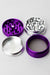 Genie Quality 4 parts two tone aluminium grinder display Display ONE