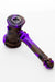 7" Silicone hammer hand pipe-Purple - One Wholesale