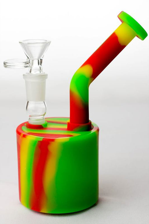 7" Detachable silicone bubbler bongs ONE