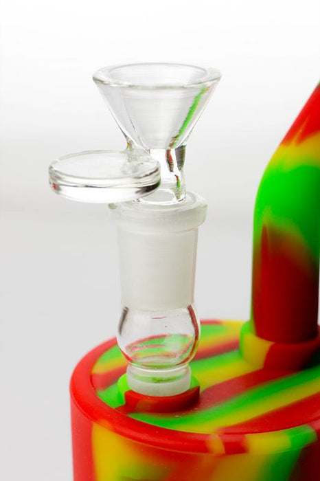 7" Detachable silicone bubbler Silicone Bong ONE