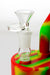 7" Detachable silicone bubbler Silicone Bong ONE