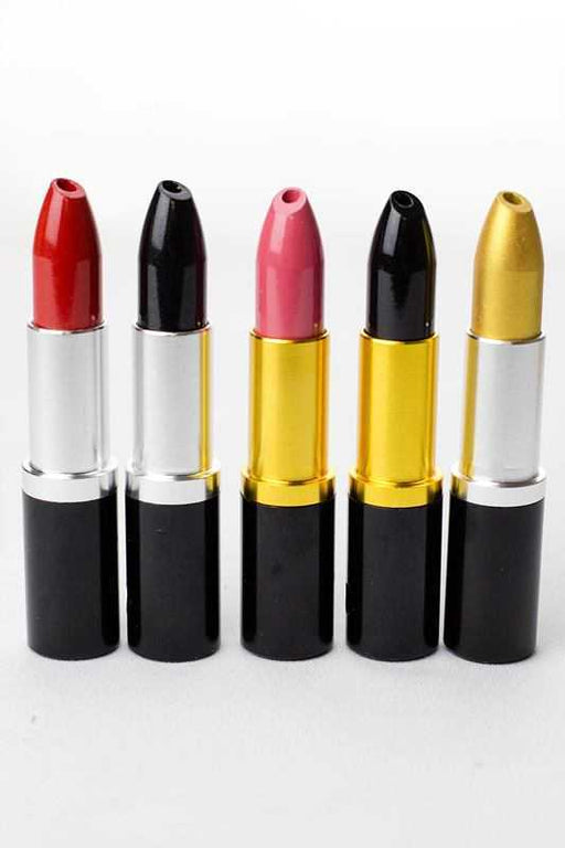 36-Lipstick shape metal pipe display Metal Pipe ONE