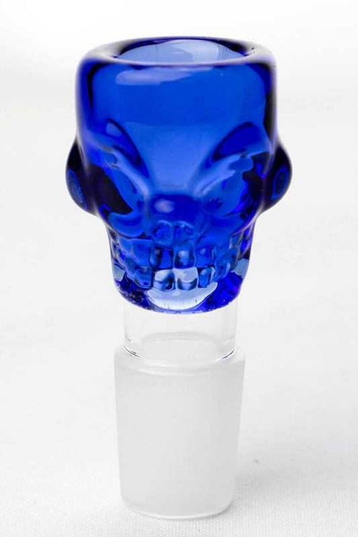 Skull shape glass Small bowl Bowl · Popper ONE Blue-3743 18 mm Female Joint
