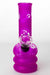 6" red glass water bong- - One Wholesale