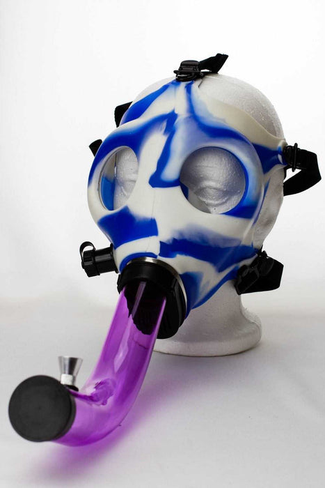 Silicone Gas Mask acrylic bong-3771 - One Wholesale