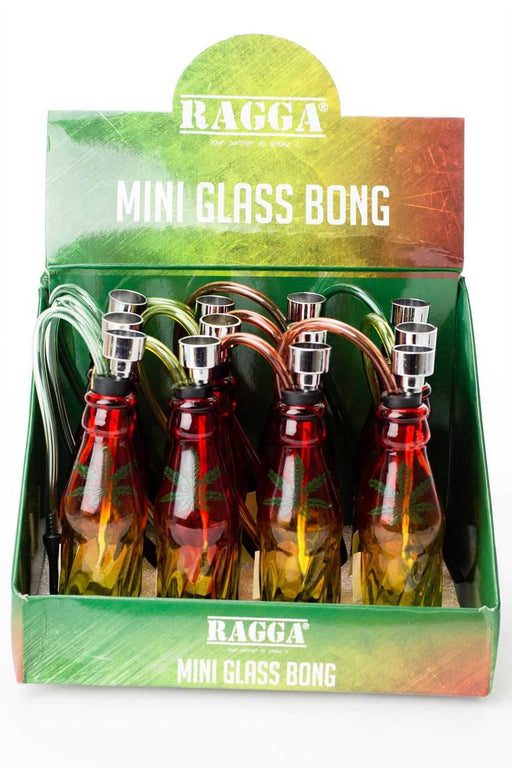 5" rasta mini glass water pipe display Glass Pipe ONE