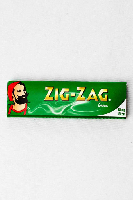 ZIG-ZAG green rolling paper box- - One Wholesale