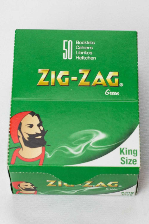 ZIG-ZAG green rolling paper box ROLLING PAPER ONE