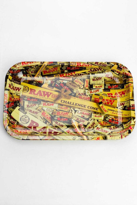 Raw Small size Rolling tray-Print - One Wholesale