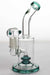 6" shower head diffuser oil rig-Teal-3796 - One Wholesale