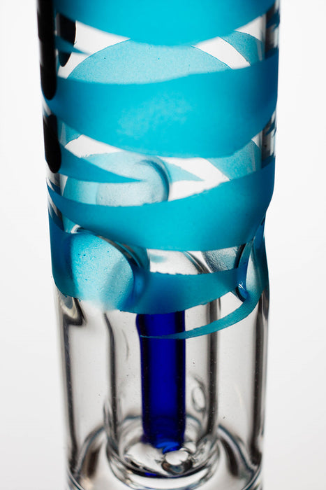12" infyniti double shower head beaker Bong- - One Wholesale