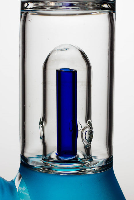 12" infyniti double shower head beaker Bong- - One Wholesale