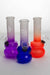 6" two tone color glass water bong-3814 - One Wholesale