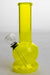 6" lime glass small water bong- - One Wholesale