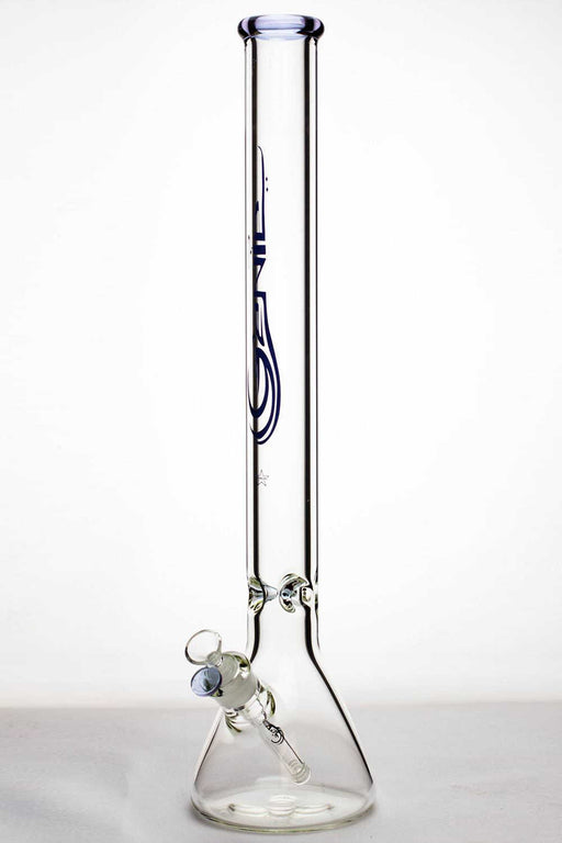 22 in. genie 9 mm classic beaker bong Bongs ONE Purple-3822