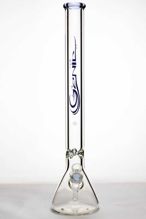 22 in. genie 9 mm classic beaker bong- - One Wholesale