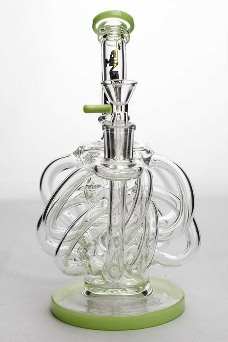 9" twelve tube and inline diffused recyler- - One Wholesale