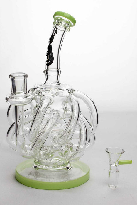 9" twelve tube and inline diffused recyler- - One Wholesale