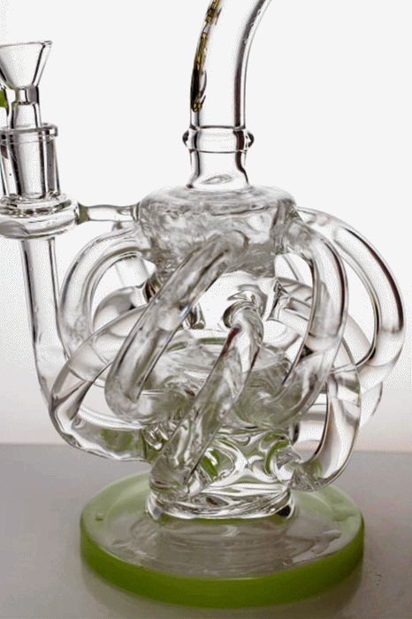 9" twelve tube and inline diffused recyler- - One Wholesale