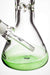 18 inches genie 9 mm beaker colored bottom water bong- - One Wholesale