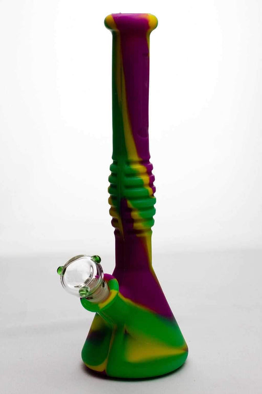 12 inches skinny tube  silicone water bong-3850 - One Wholesale