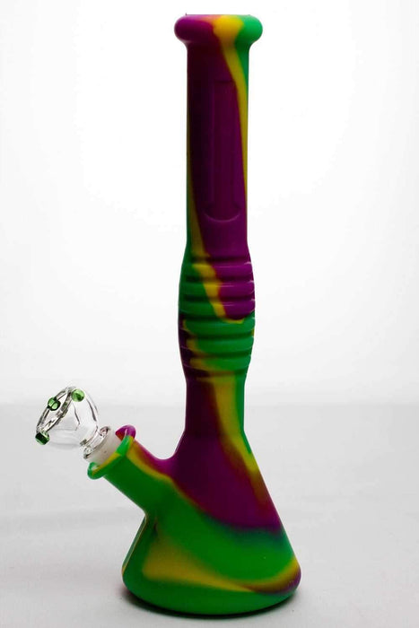 12 inches skinny tube  silicone water bong- - One Wholesale