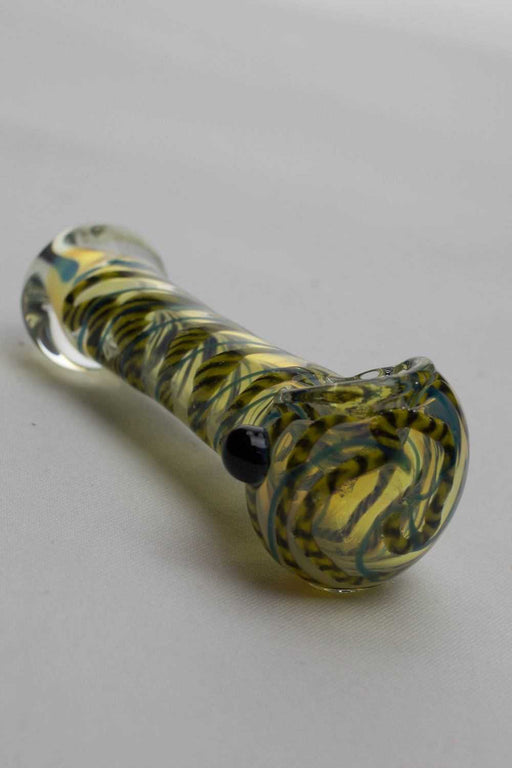 4.5" soft glass 3853 hand pipe- - One Wholesale