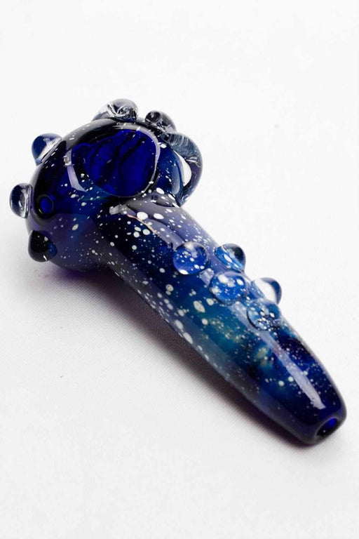 4.5 inches soft glass galaxy hand pipe Glass Pipe ONE