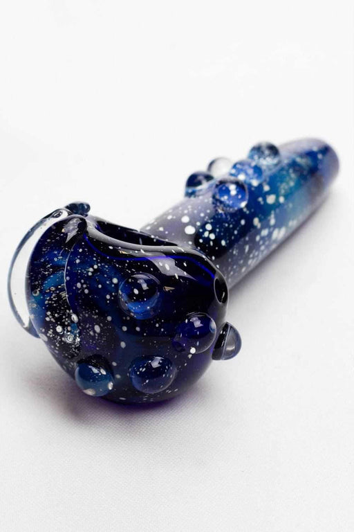 4.5 inches soft glass galaxy hand pipe Glass Pipe ONE
