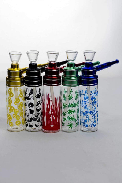 5" mini glass water pipe display- - One Wholesale