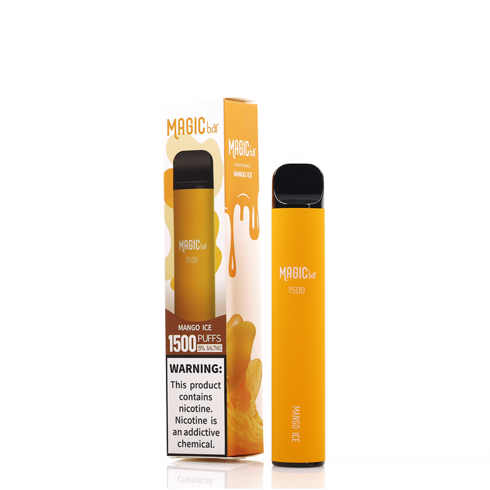 Magic Bar 1500 Puffs Disposable 850mAh Box of 10-Bubble Gum - One Wholesale