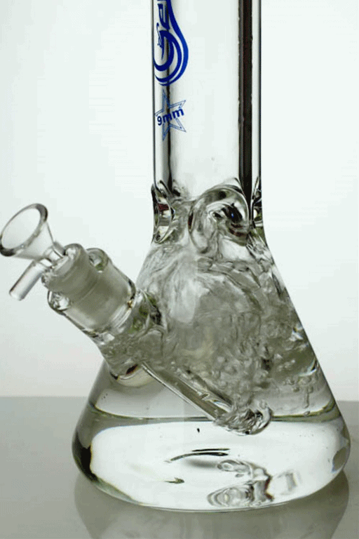 12 inches genie 9 mm Classic beaker glass water bong Glass Bong ONE