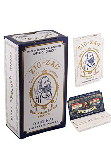 ZIG-ZAG Original Cigarette rolling paper box- - One Wholesale