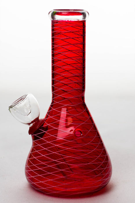 6 inches glass water bong - 320- - One Wholesale