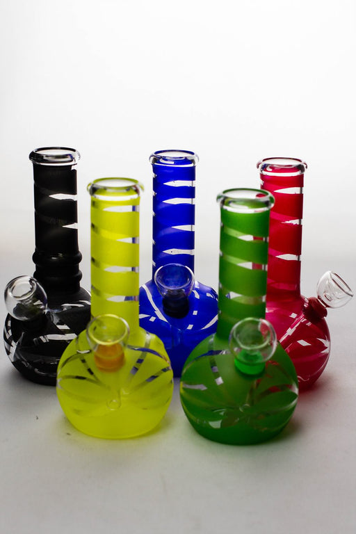 6 inches glass water bong Glass Bong ONE