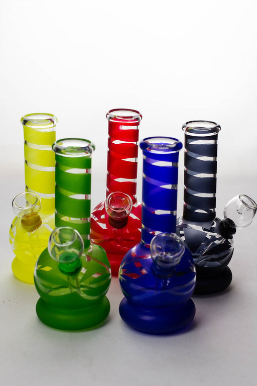 6 inches glass water bong Glass Bong ONE