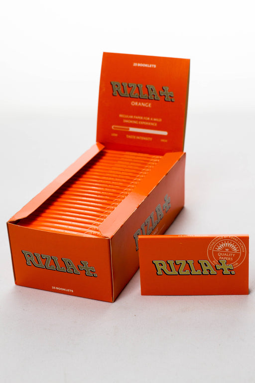 Rizla Orange rolling paper - 25 packs 1 - 1/4" Size ONE