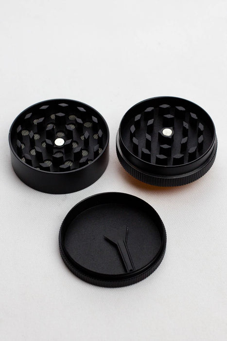 Convex lens emoji 3 parts metal grinder- - One Wholesale