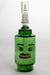 7 inches Lego head  2-in-1 glass water bubbler- - One Wholesale