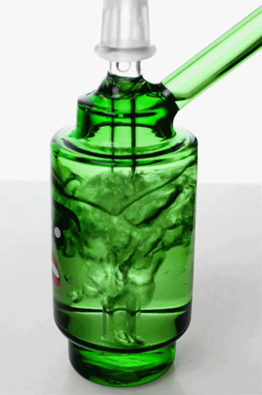 7 inches Lego head 2-in-1 glass water bubbler Glass Rig ONE