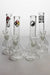 8" glass water bong with bowl stem-Type 4009 - One Wholesale