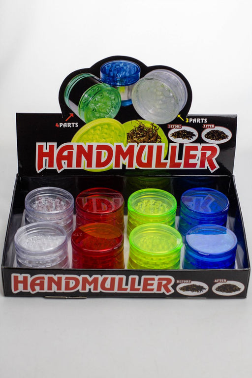 4 parts plastic grinder display Herb Grinder ONE