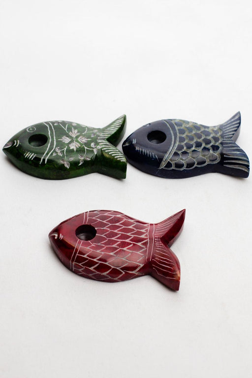 Fish shape stone pipe Quartz · Stone Pipe ONE