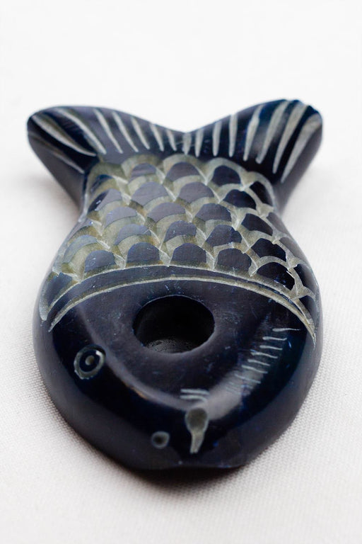 Fish shape stone pipe Quartz · Stone Pipe ONE