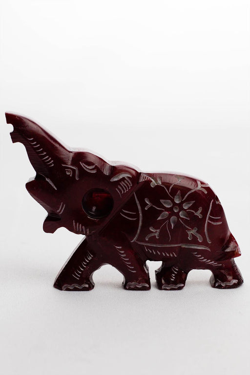 Elephant shape stone pipe Quartz · Stone Pipe ONE