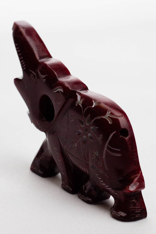 Elephant shape stone pipe Quartz · Stone Pipe ONE