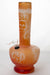 12" frosted heavy soft glass water bong-Orange-4027 - One Wholesale